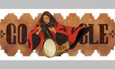 Doodle de Mercedes Sosa. | Google