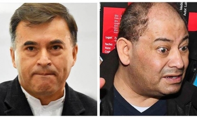 Juan Ramón Quintana y Carlos Romero. | Collage.