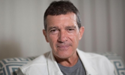 El actor Antonio Banderas durante una entrevista en Los Ángeles (EE. UU), en febrero. | EFE