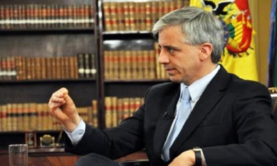 Vicepresidente García Linera.