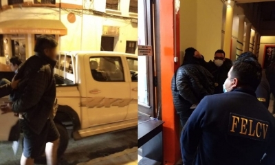 El agresor es ingresado a oficinas de la FELCV. MUJERES DE FUEGO