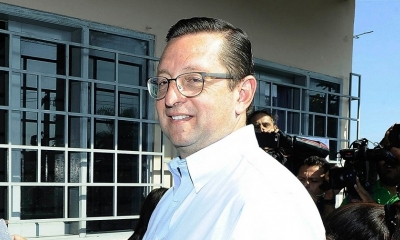 Oscar Ortiz, presidente de la Cámara de Senadores. APG