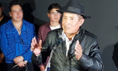 El director del Fondo Indígena, Rafael Quispe Foto: @TataQuispe