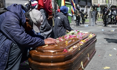 Muchos bolivianos sufrieron en el régimen de Áñez | AFP
