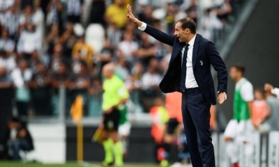 El técnico de Juventus, Massimiliano Allegri.