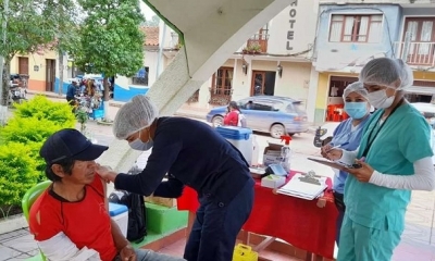 Vacunación en Tarija