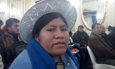 Juanita Ancieta forma parte de la Directiva del MAS.