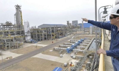 El complejo Petroquímico tuvo una inversión de $us 953 millones.