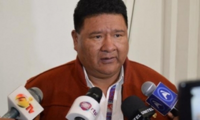 Sergio Choque, presidente de la Cámara de Diputados. 