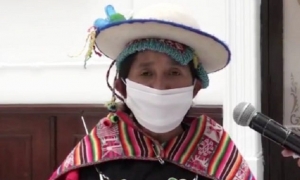 La diputada Lidia Patty