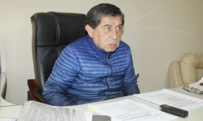 Never Vega, subgobernador de Bermejo/Foto. RRSS