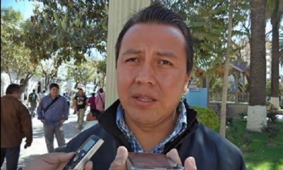 Asambleísta departamental del Movimiento Al Socialismo (MAS), Ervin Mansilla