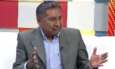 Rogelio Mayta, senador electo del MAS/Foto. Captura de pantalla