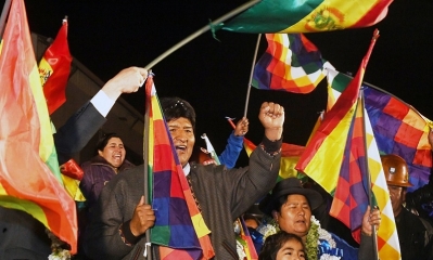 El presidente Evo Morales 