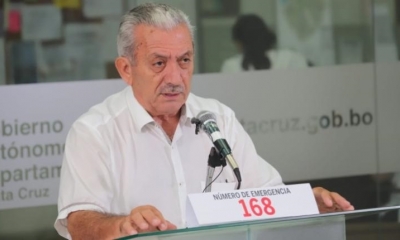Oscar Urenda, secretario de Salud de la Gobernación de Santa Cruz. | Foto archivo