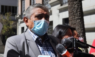 El alcalde Iván Arias. 