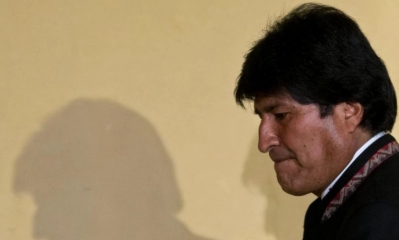 El expresidente Evo Morales. 
