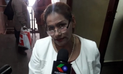 La exjueza Patricia Pacajes. Foto: Gigavisión