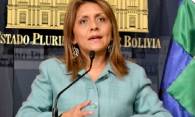 Ministra Gísela López/Foto. RRSS