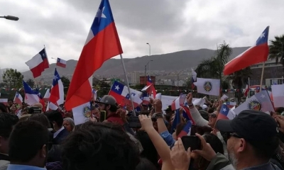A la cabeza de la celebraciones estuvo la alcaldesa Karen Rojo/Foto. RRSS