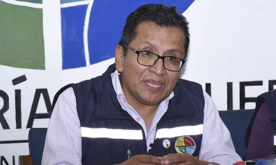 Pedro Callisaya, titular de la Defensoría del Pueblo.