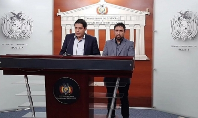 El ministro de Justicia, Álvaro Coímbra