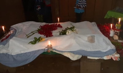 Los niños se metieron a una caja donde guardaban alimento/Foto. RRSS