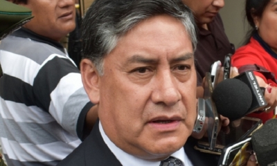 El fiscal General del Estado, Juan Lanchipa.