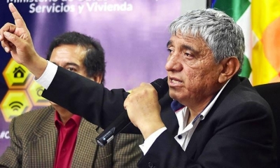 El ministro de Obras Públicas, Iván Arias. | APG