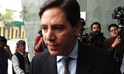 El presidente del Tribunal Supremo Electoral (TSE), Salvador Romero