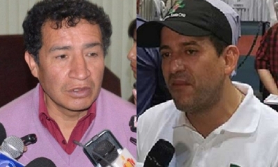 Víctor Borda y Luis Fernando Camacho/Foto. Kandire 