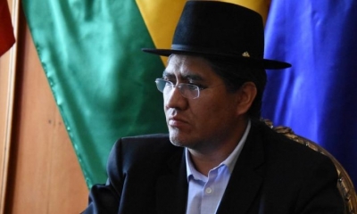El canciller Diego Pary.