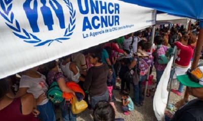 ACNUR y la OIM señalan que más de cuatro millones de venezolanos han abandonado su país desde 2015. 