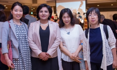 Angela Ayllon, encargada de Negocios de la Embajada de Bolivia en Japón/Foto. Hugo Justiniano