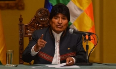 La primera autoridad del país reiteró que defender el 21F es defender a la derecha I Foto: APG Noticias