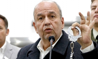 El exministro de Gobierno, Arturo Murillo, uno de los implicados en el caso gases.