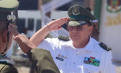 El coronel Erick Holguín