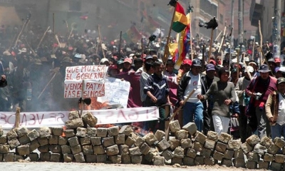 La denominada “Guerra del Gas” u Octubre Negro ocurrido en 2003.