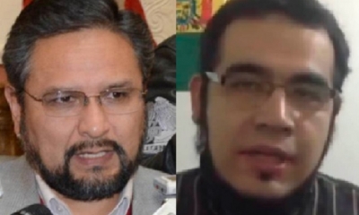 Alfredo Rada y Eduardo Villegas/Foto. Kandire