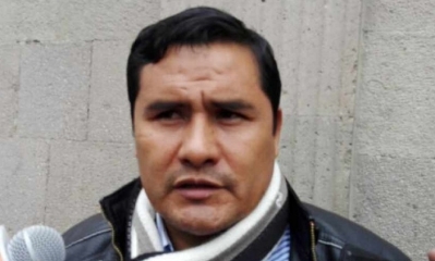 Jacinto Herrera, secretario ejecutivo de la Confederación Sindical Única de Trabajadores Campesinos de Bolivia. Foto: Internet
