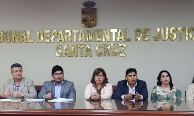 El Tribunal de Justicia de Santa Cruz informó sobre la suspensión de sus actividades desde este viernes hasta el 31 de marzo.