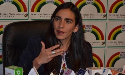 La presidenta de la Cámara de Diputados, Gabriela Montaño.
