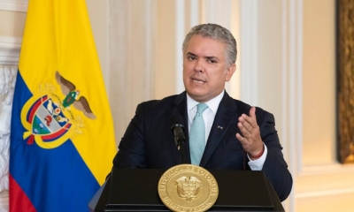 Presidente colombiano, Iván Duque.