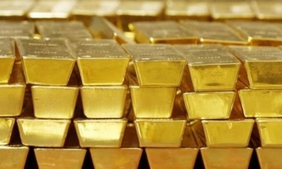 [imagen referencial ] / Lingotes de oro