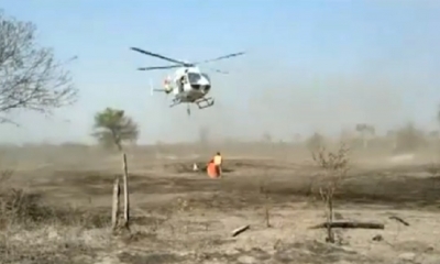 Helicóptero Bambi Bucket/Foto. Captura de pantalla