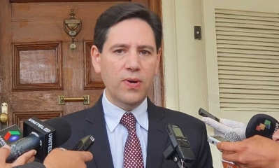 El presidente del Tribunal Supremo Electoral (TSE), Salvador Romero