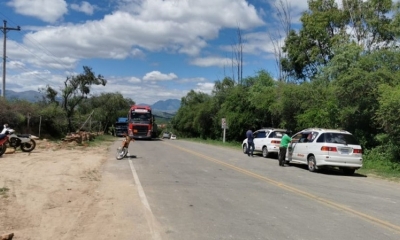 Se mantienen los bloqueos en algunas rutas del departamento
