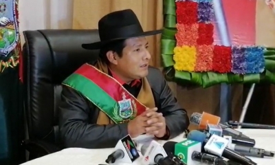 Gobernador de La Paz, Santos Quispe