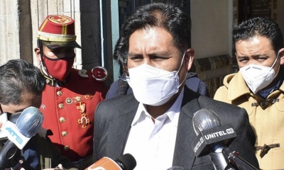 El ministro de Salud, Jeyson Auza. FOTO archivo | APG