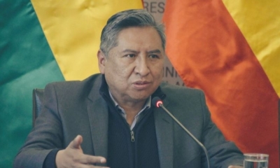 El canciller de Bolivia, Rogelio Mayta.. Foto: @RogelioMayta_Bo